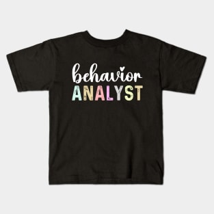 Behavior analyst cute future Christmas behavior analyst mom Kids T-Shirt